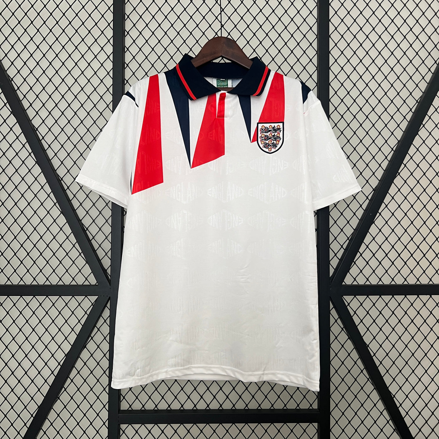 Equipamento Retro Principal Inglaterra 1992