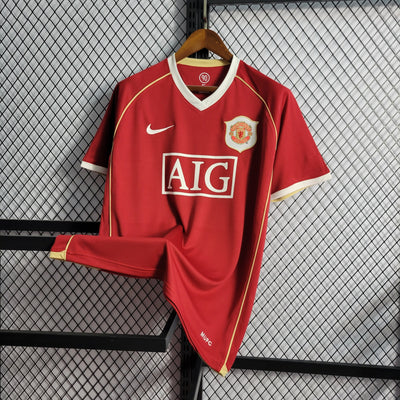 Equipamento Retro Principal Manchester United 2006