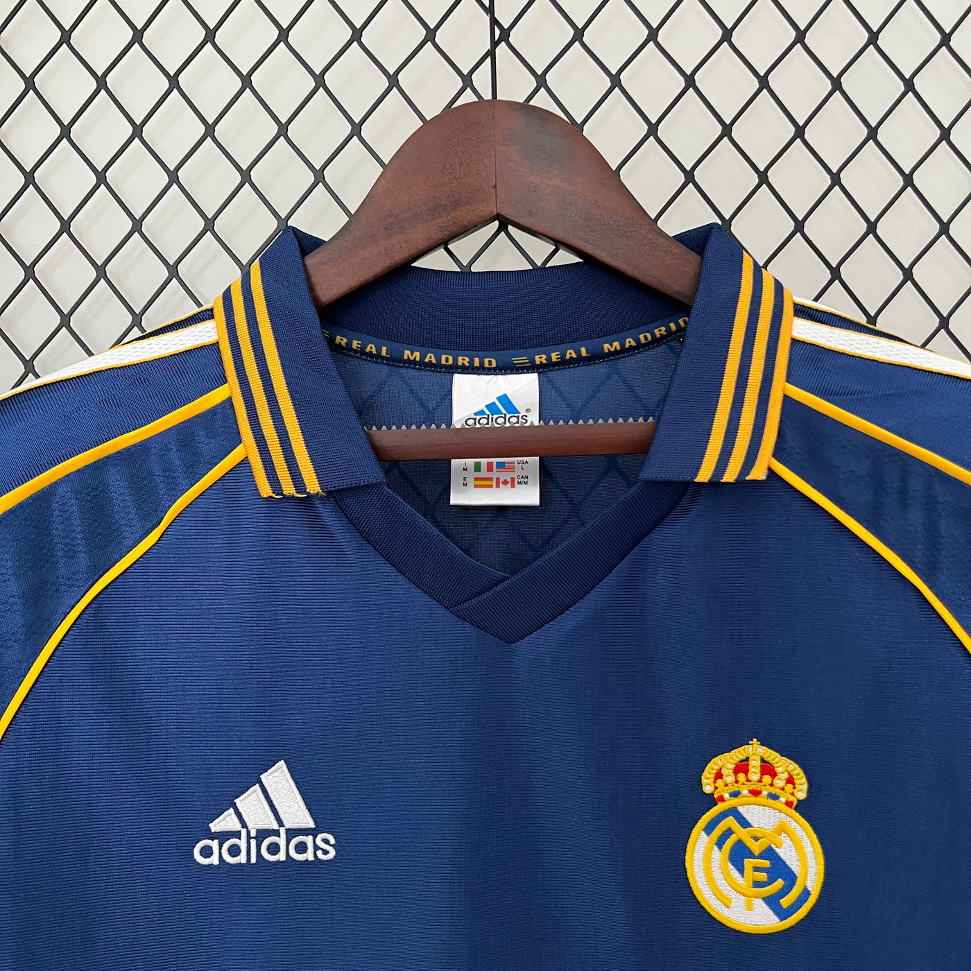 Equipamento Retro Secundário Real Madrid 1988/00