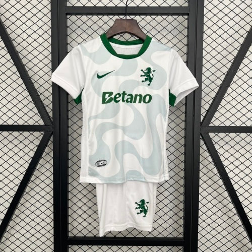 Equipamento Infantil Secundário Sporting CP 2025/26